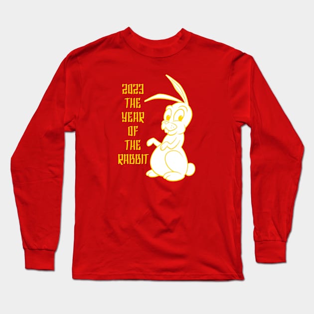 Year of the Rabbit Long Sleeve T-Shirt by Generic Mascots